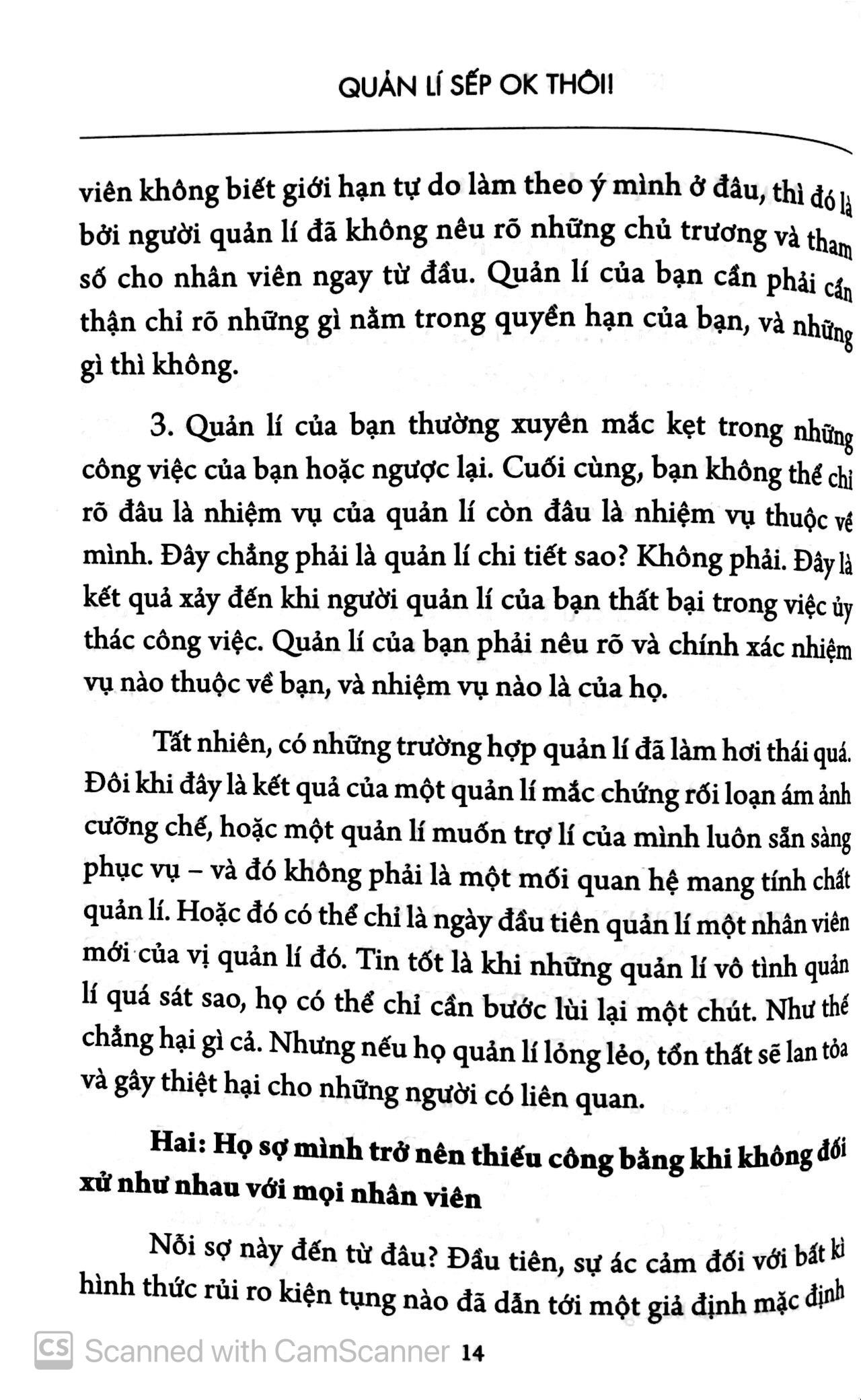 Quản Lí Sếp OK Thôi