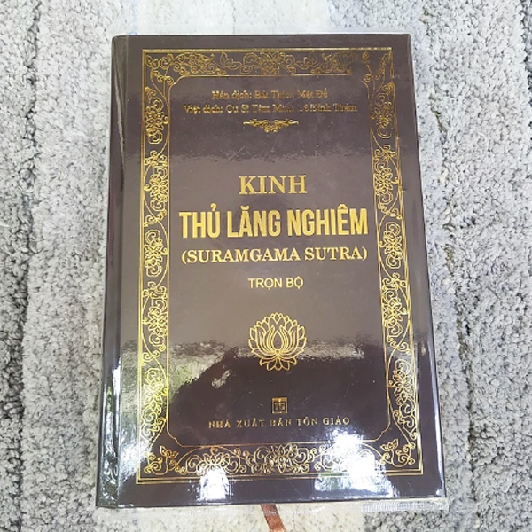 Kinh Thủ Lăng Nghiêm Trọn Bộ - Bìa Cứng