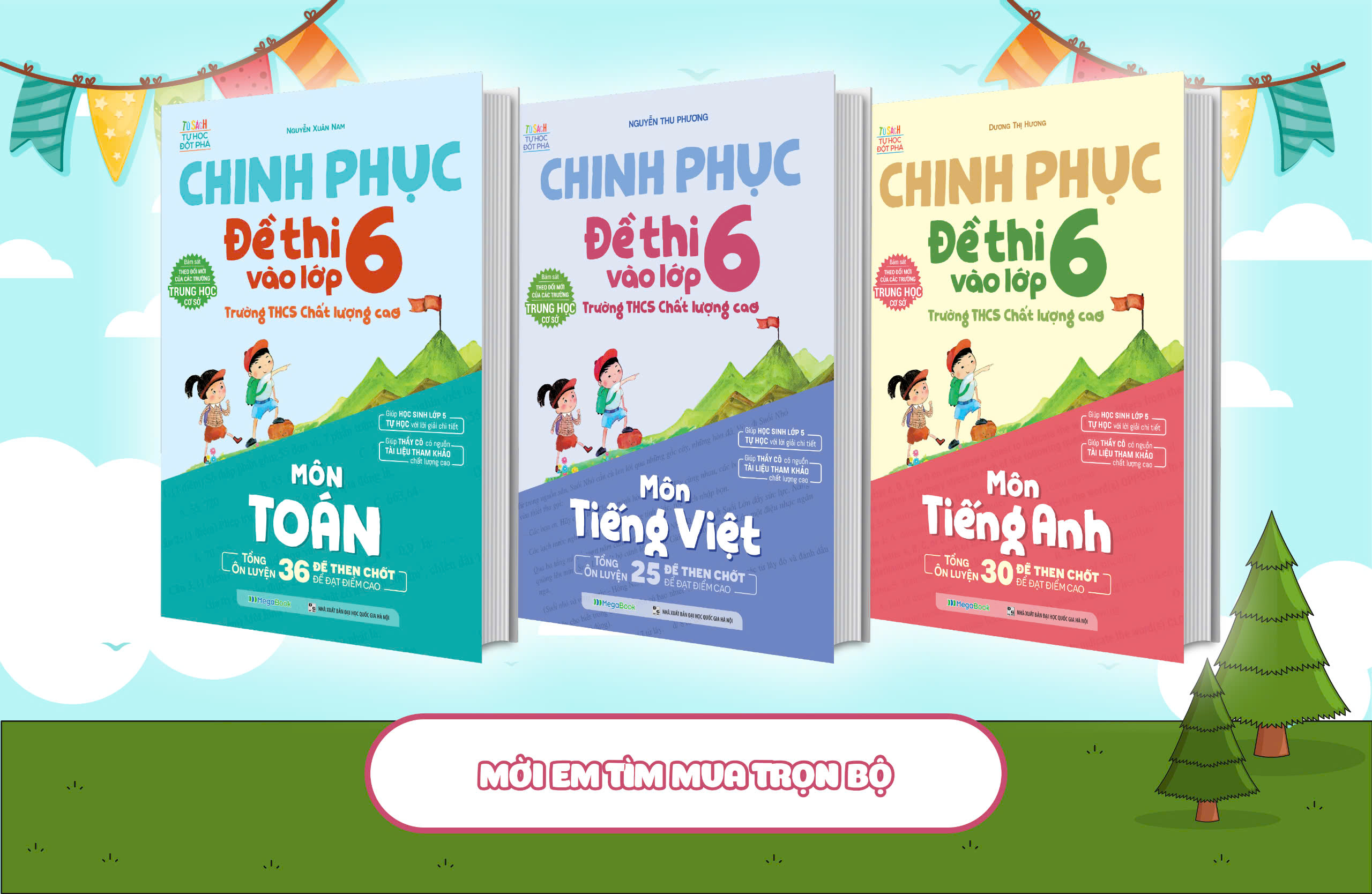 Chinh phục đề thi vào lớp 6 trường THCS chất lượng cao môn Tiếng Việt