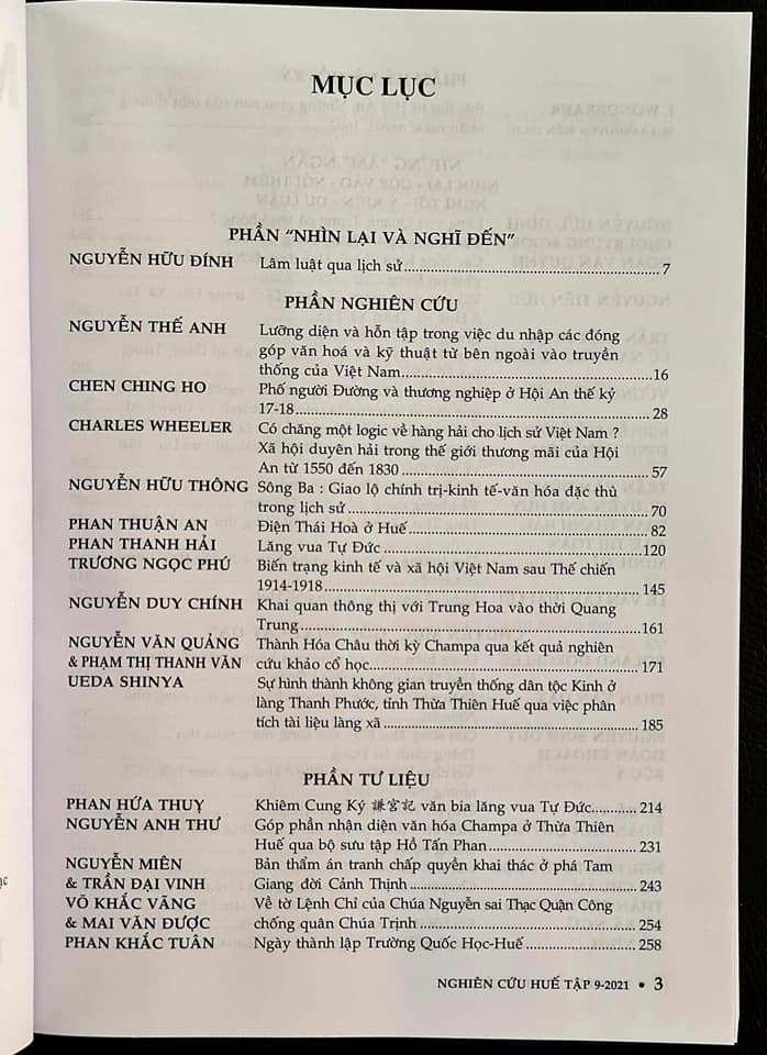 Nghiên cứu Huế tập 9