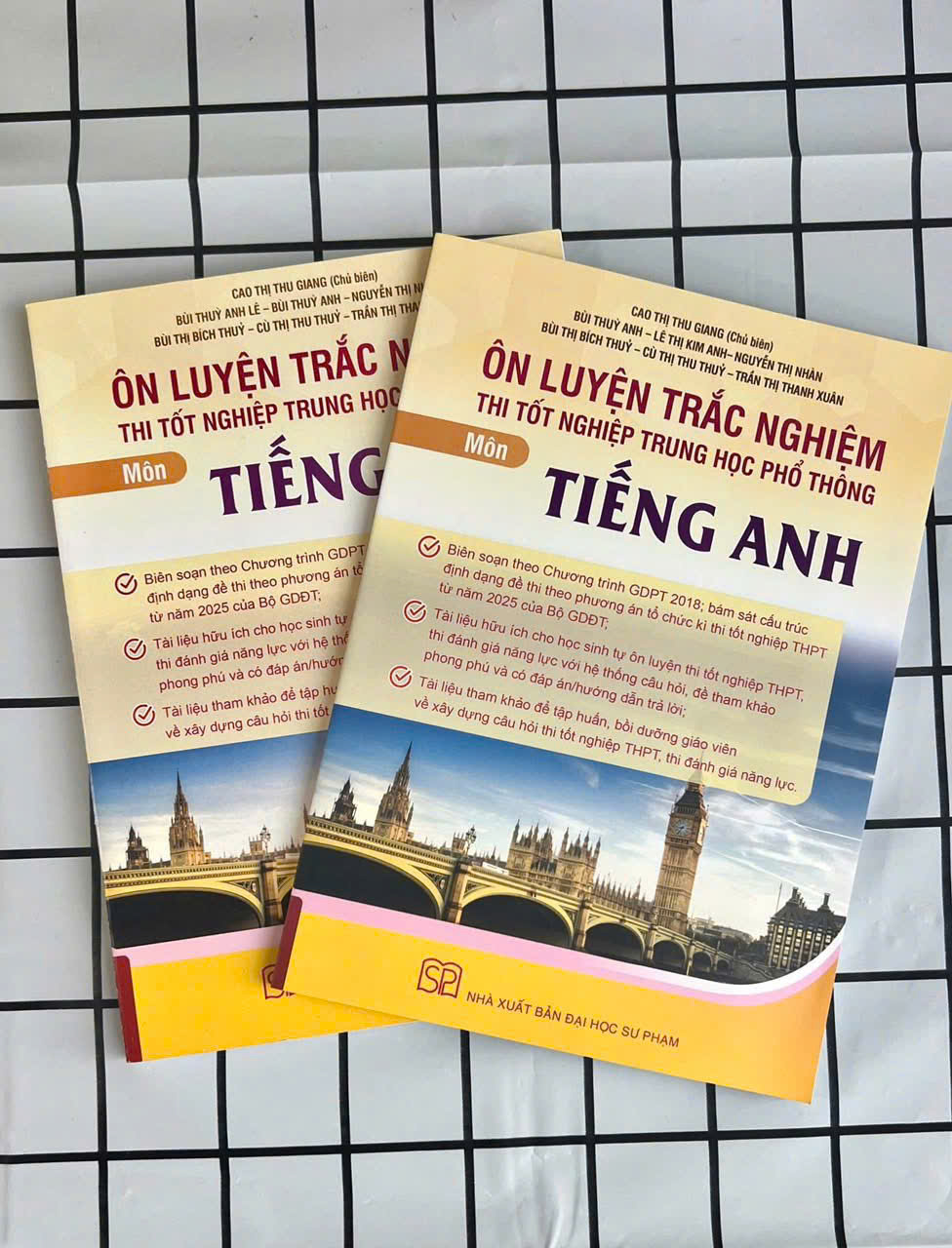 Sách - Combo Ôn luyện thi tốt nghiệp THPT khối D01 (Toán, Văn, Anh)