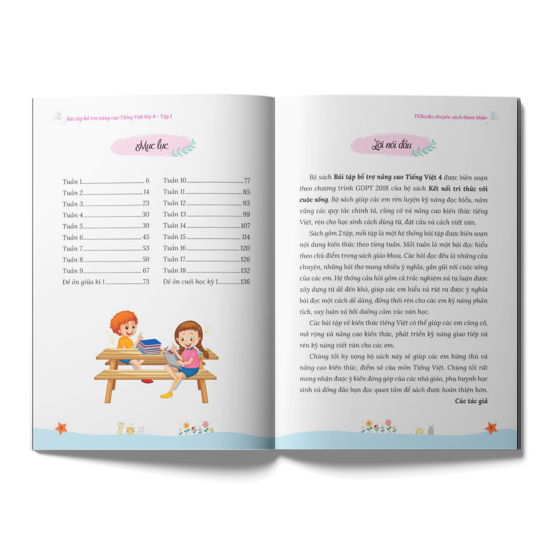 Combo Bài tập bổ trợ nâng cao Tiếng Việt lớp 4 - Phân loại lẻ/combo