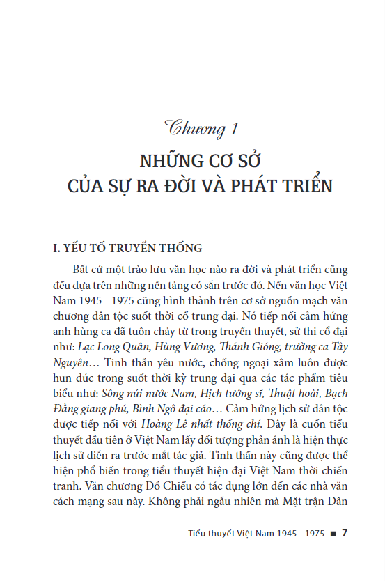 Tiểu Thuyết Việt Nam 1945 - 1975
