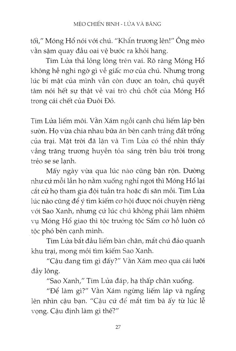 Mèo Chiến Binh - Lửa Và Băng (Tái Bản 2019)