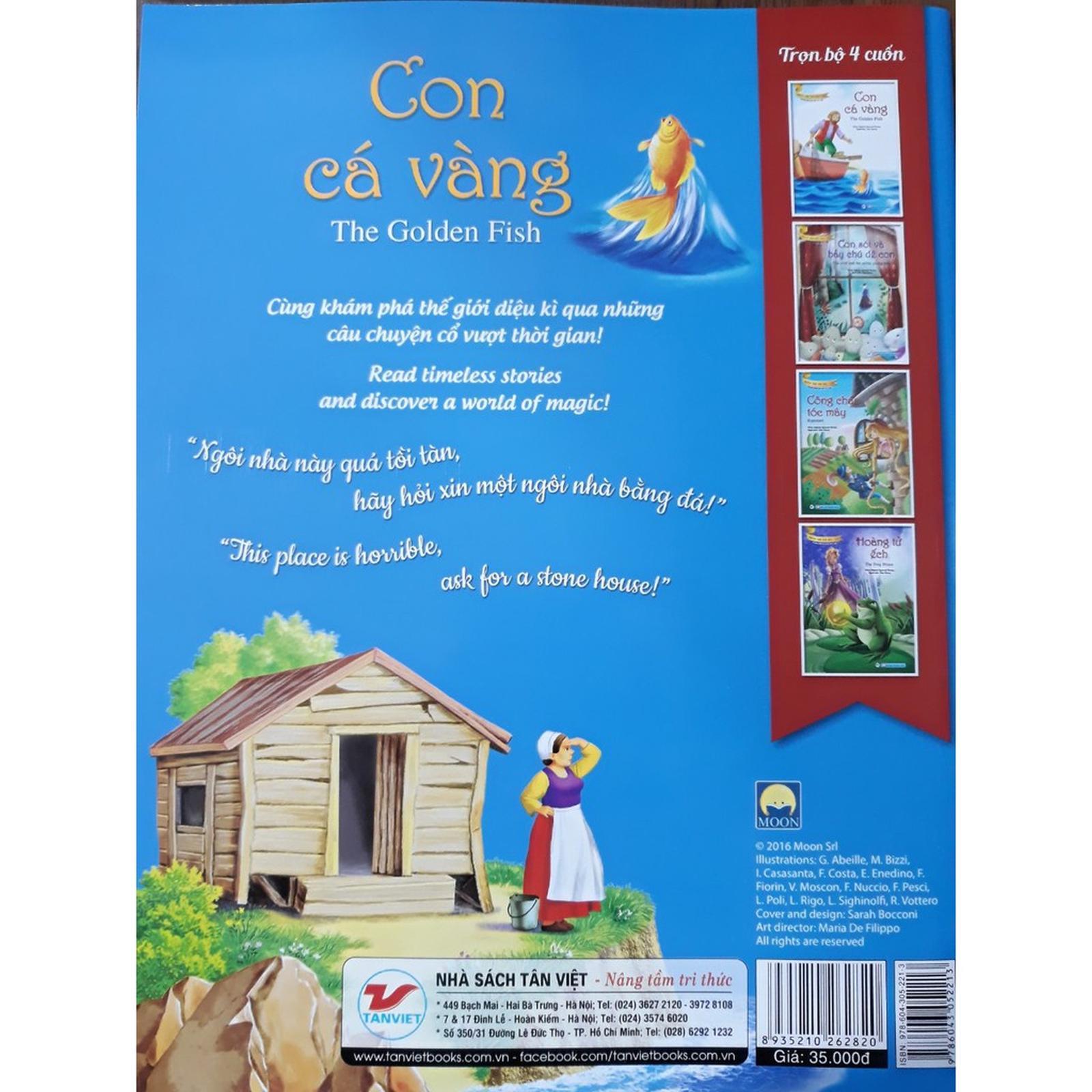 Truyện Song Ngữ Anh - Việt : Con Cá Vàng - Bản Quyền