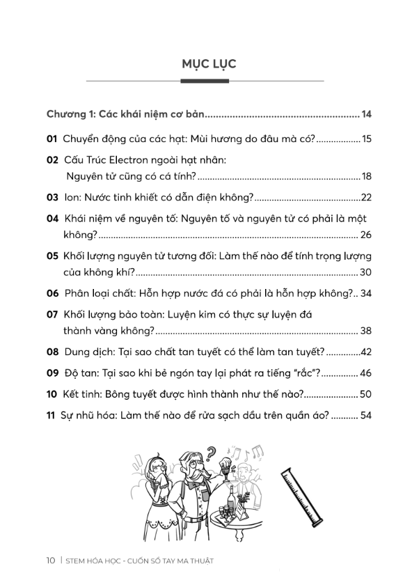 Sách - STEM Hóa Học - Cuốn Sổ Tay Ma Thuật