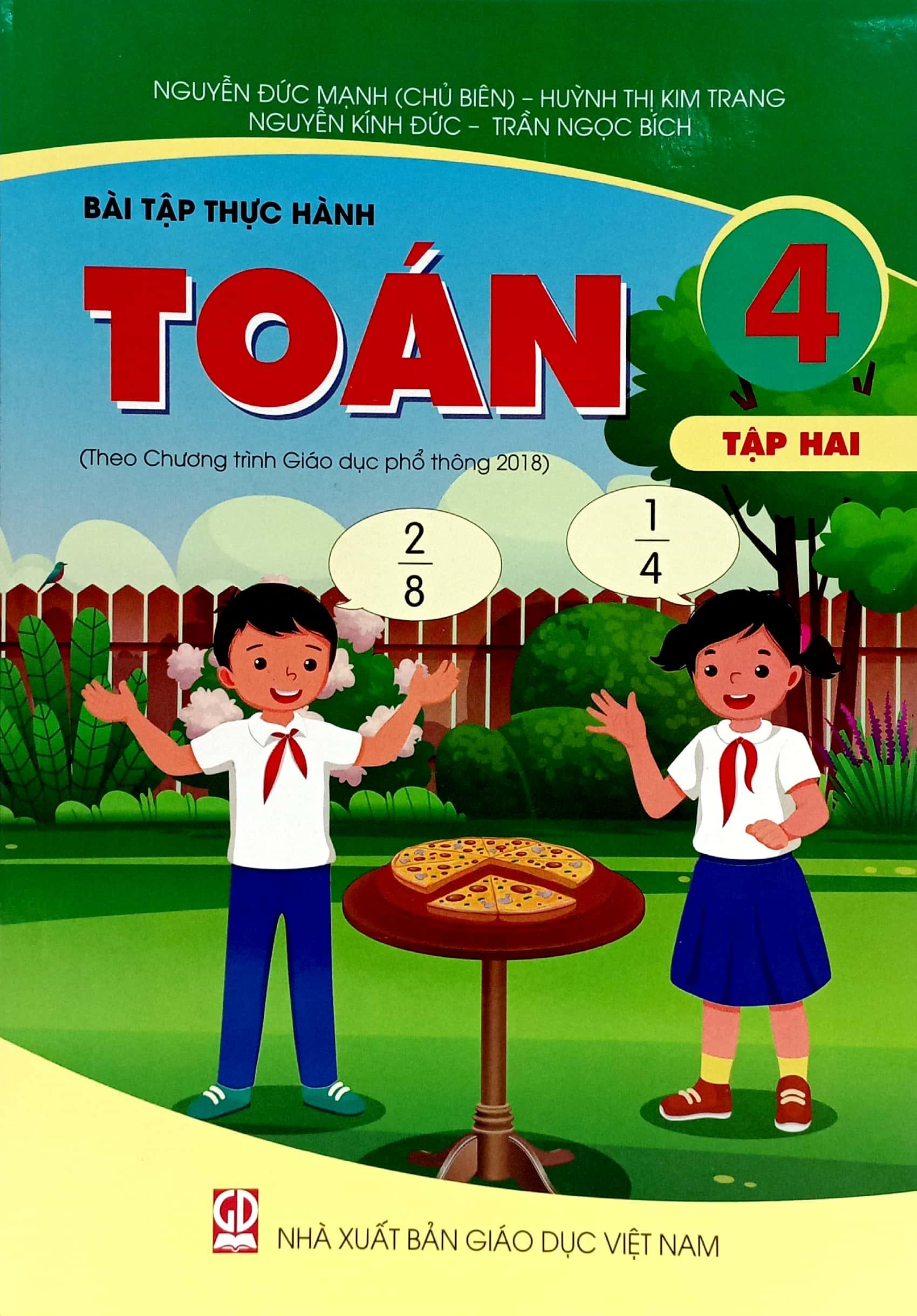 Bài Tập Thực Hành Toán 4 - Tập 2 (Theo Chương Trình Giáo Dục Phổ Thông 2018)