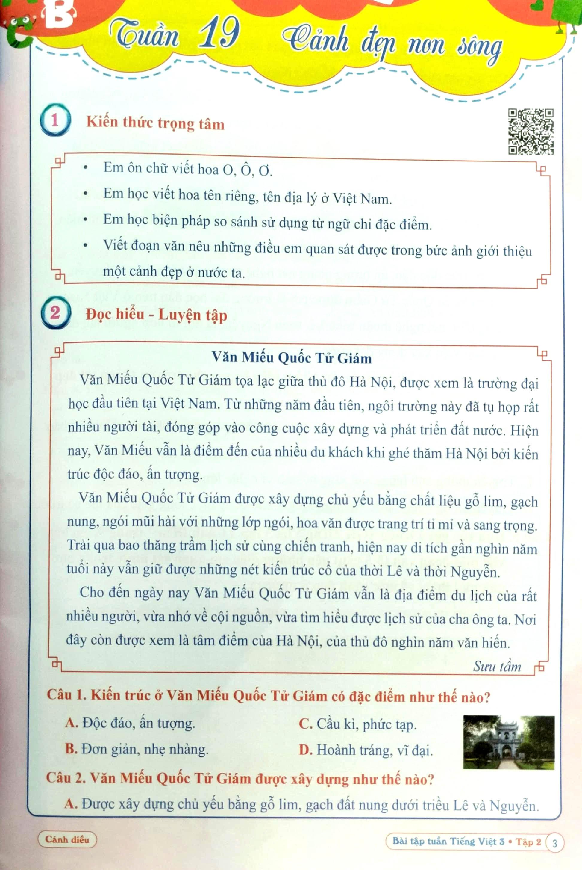 Bài Tập Tuần Tiếng Việt 3 - Tập 2 (Cánh Diều) (2022)