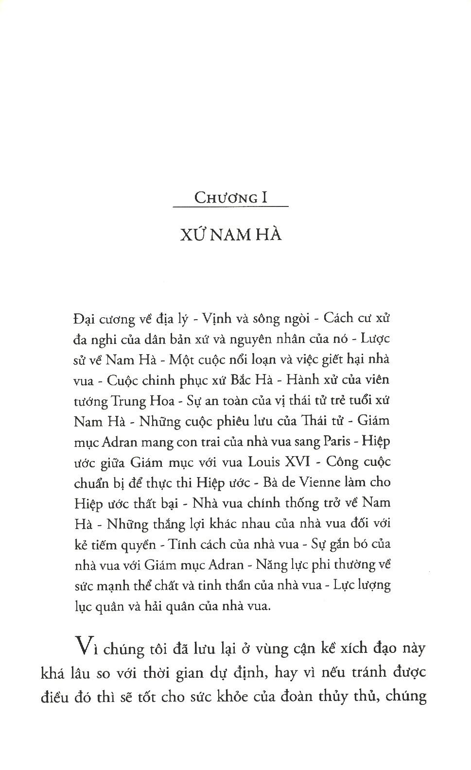 Một Chuyến Du Hành Đến Xứ Nam Hà (1792-1793)