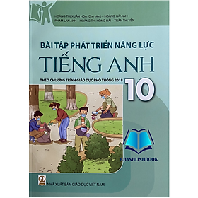Sách - Bài tập phát triển năng lực Tiếng Anh 10