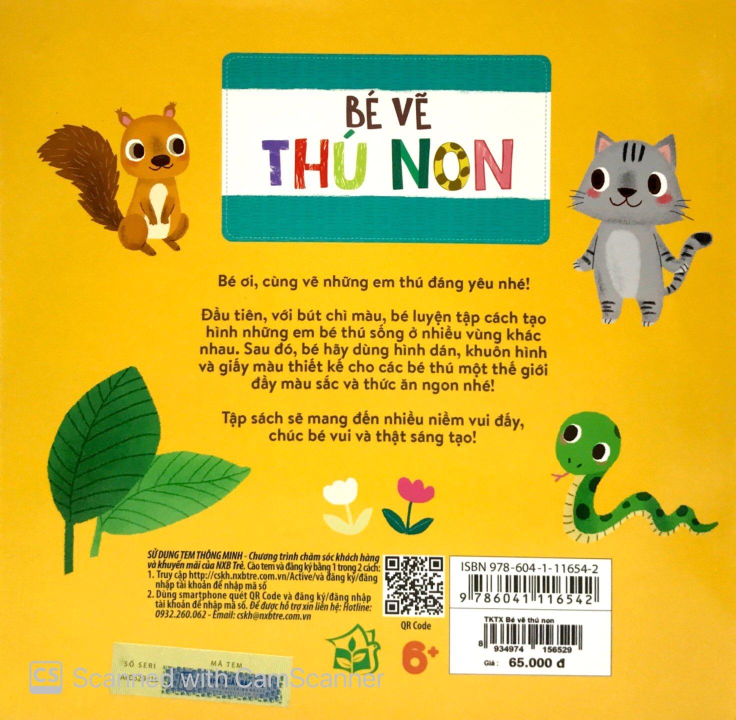 Tay Khéo Tay Xinh - Bé Vẽ Thú Non