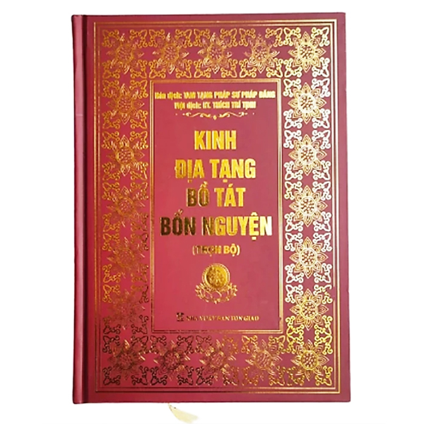 Sách - Kinh Địa Tạng Bồ Tát Bổn Nguyện Trọn Bộ - Bìa Cứng