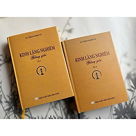 Sách - Kinh Lăng Nghiêm Giảng Giải - Combo 2 Quyển - HT. Thích Thanh Từ - Tổ In Ấn Kinh Phật