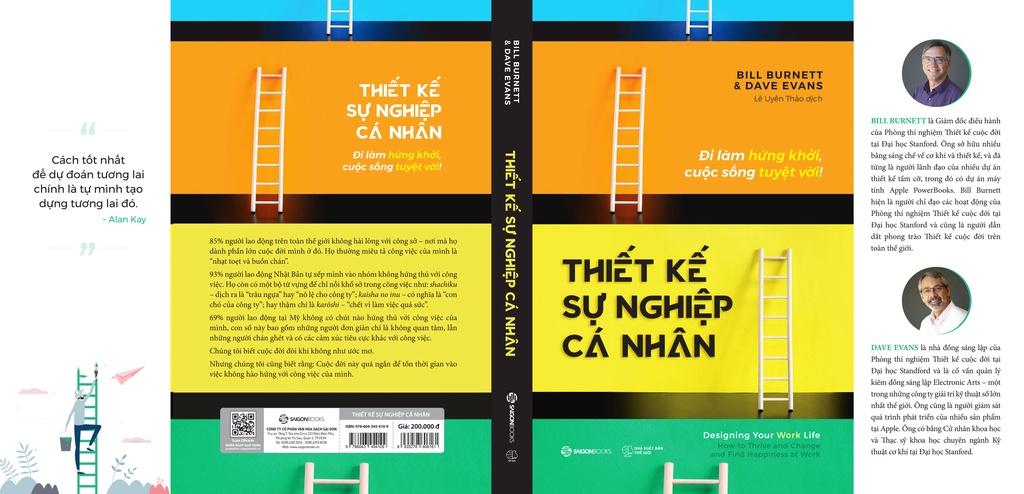 Thiết kế sự nghiệp cá nhân - Tác giả Bill Burnett , Dave Evans - Bản Quyền
