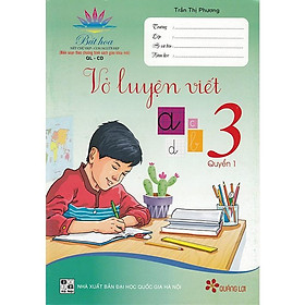 Sách - Vở luyện viết 3 quyển 1 (Cánh diều)