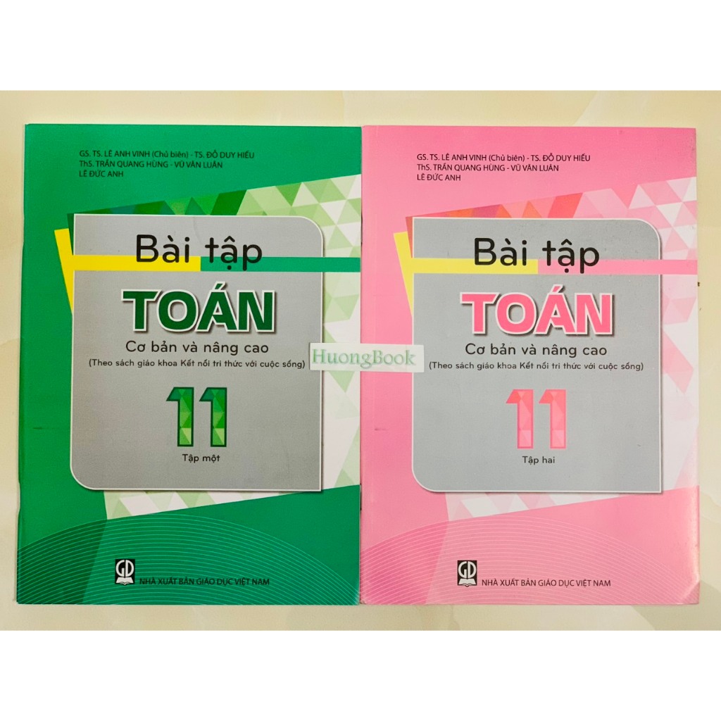 Sách - Combo bài tập toán cơ bản và nâng cao 11 - tập 1+ 2 (theo sách giáo khoa kết nối tri thức và cuộc sống)