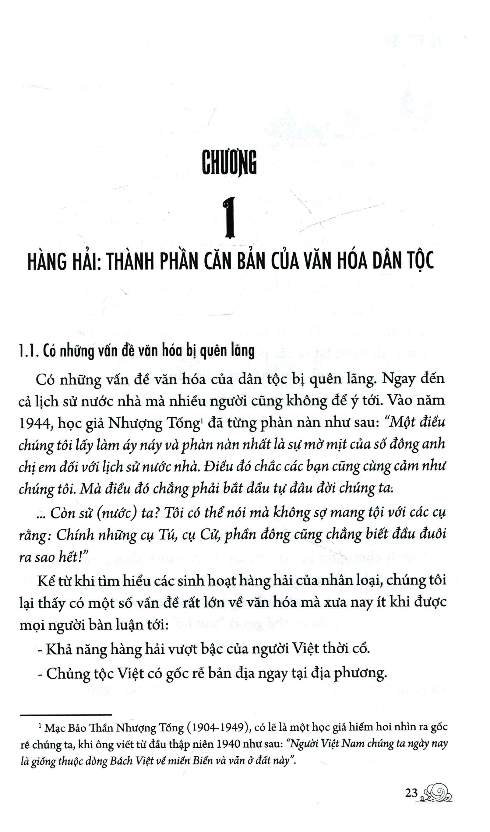Văn Hóa Nước Và Hàng Hải Thời Cổ Của Việt Nam