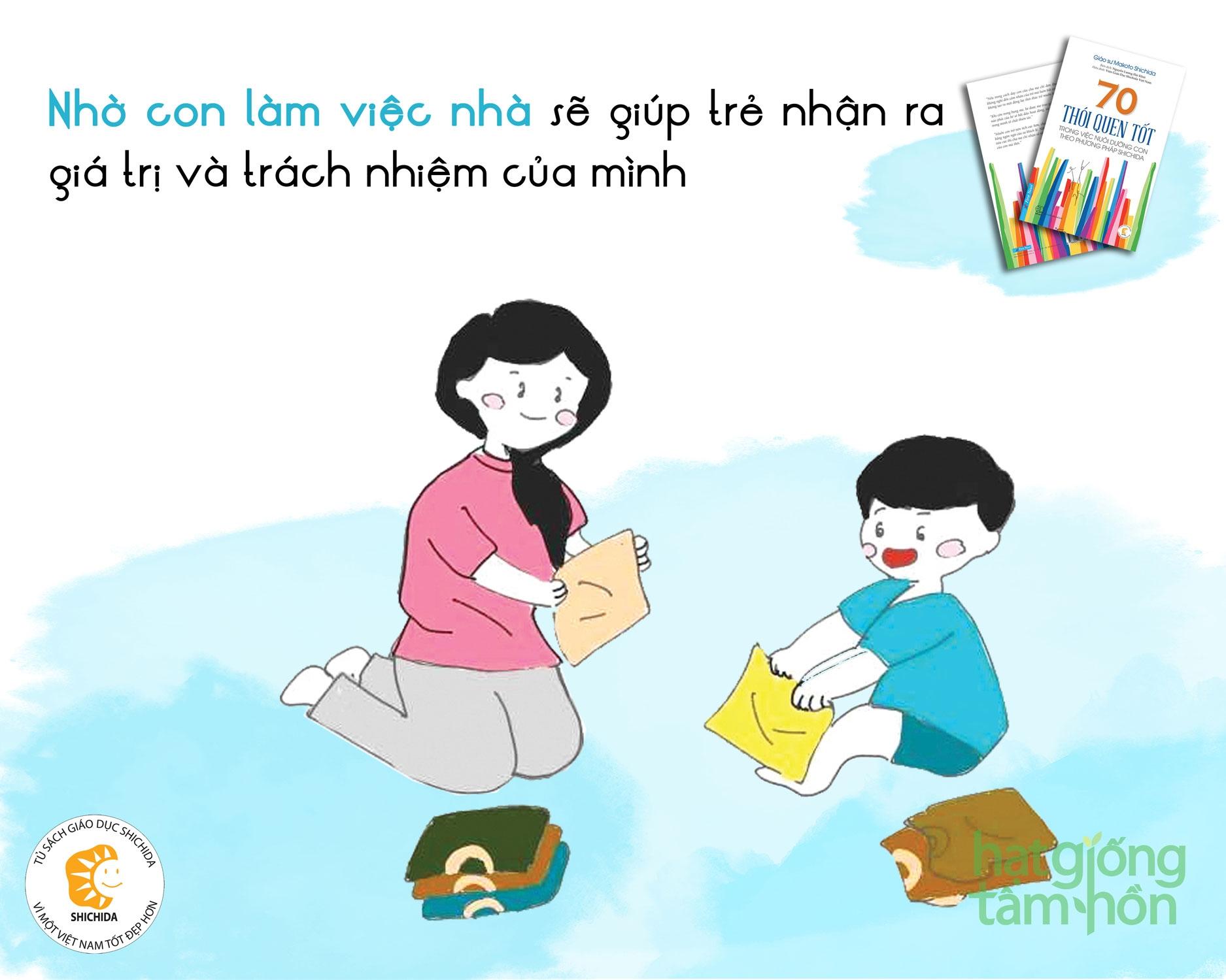 70 Thói Quen Tốt Trong Việc Nuôi Dưỡng Con Theo Phương Pháp Shichida