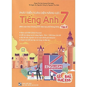 Sách - Phát triển toàn diện năng lực Tiếng Anh 7 tập 2 (Biên soạn theo chương trình GDPT 2018)