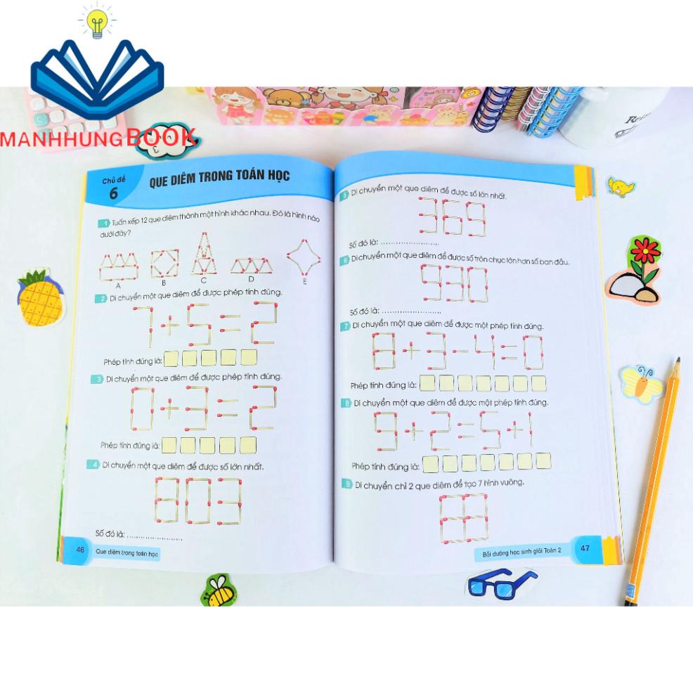 Sách - Bồi Dưỡng Học Sinh Giỏi Toán Lớp 2 - Biên soạn theo chương trình GDPT mới.