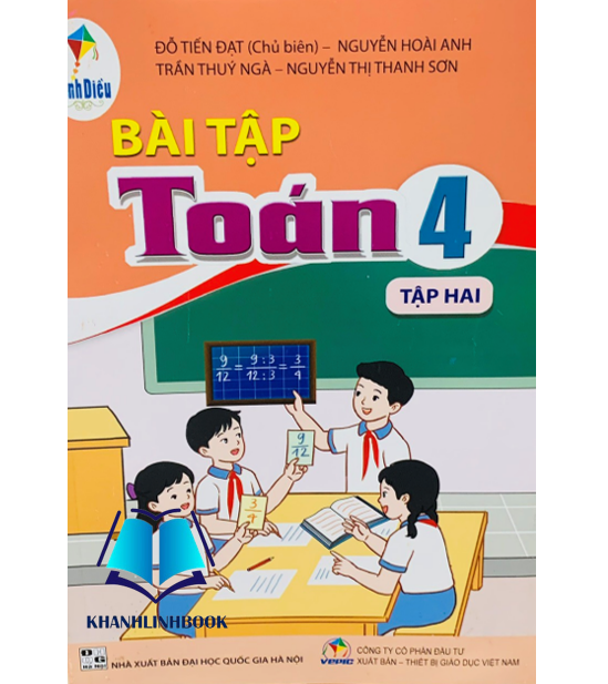 Sách - Bài tập toán 4 - tập 2 ( cánh diều )