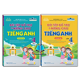 Sách - Combo 2c - GLOBAL SUCCESS - Bài tập bổ trợ và nâng cao tiếng anh lớp 4 (có đáp án)
