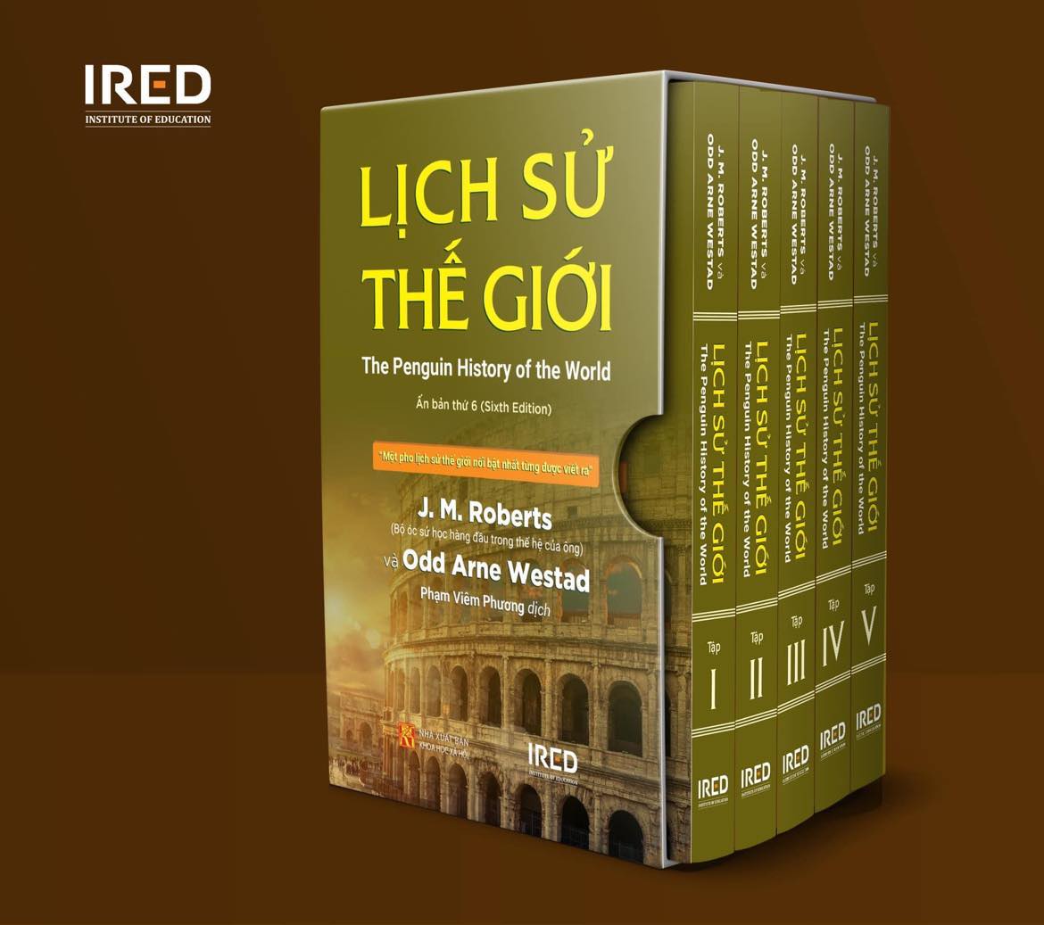 LỊCH SỬ THẾ GIỚI - 5 TẬP BÌA CỨNG CÓ HỘP