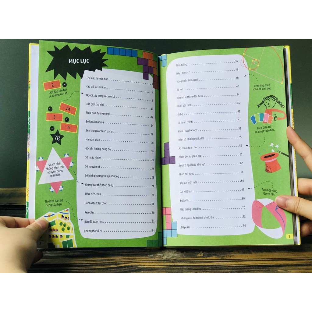 Sách khởi điểm của tư duy toán học kỹ thuật khoa học sách phát triển tư duy cho trẻ 5 - 10 tuổi usborne stem bộ 3 cuốn Á Châu books