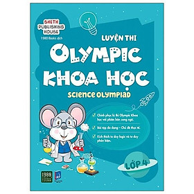 Sách Luyện thi Olympic khoa học - Lớp 4