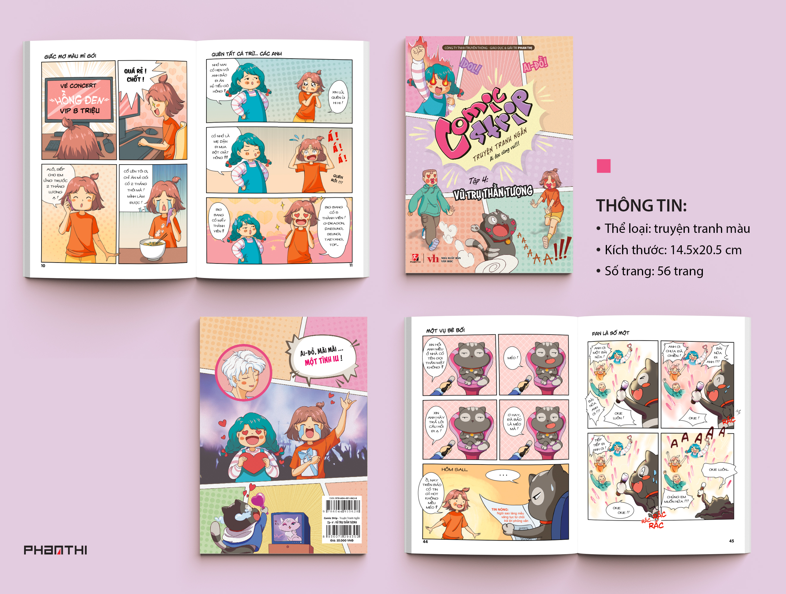 Vũ Trụ Comic Strip Tập 4: Vũ Trụ Thần Tượng