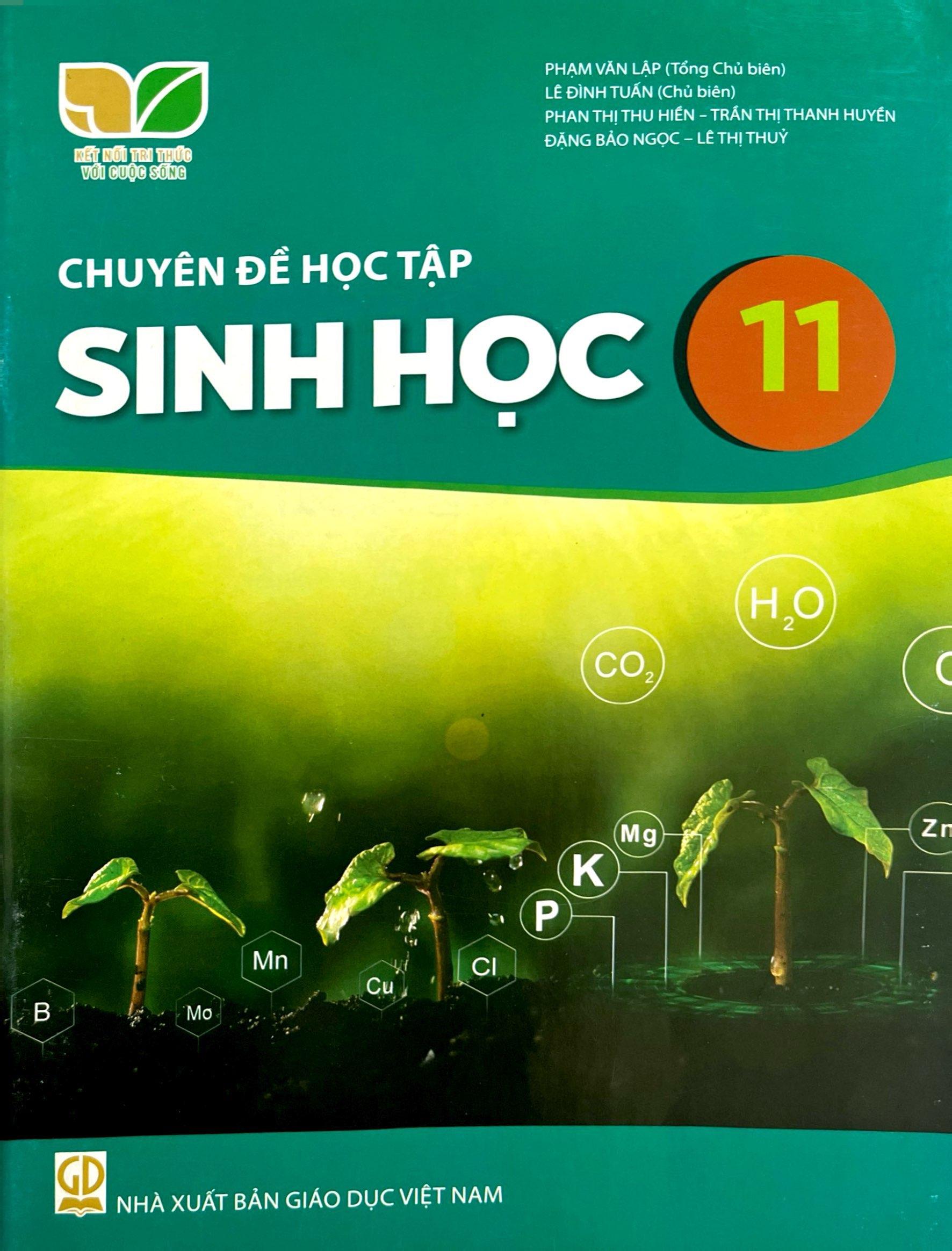 Sách Giáo Khoa Chuyên Đề Học Tập Sinh Học 11 (Kết Nối) (Chuẩn)