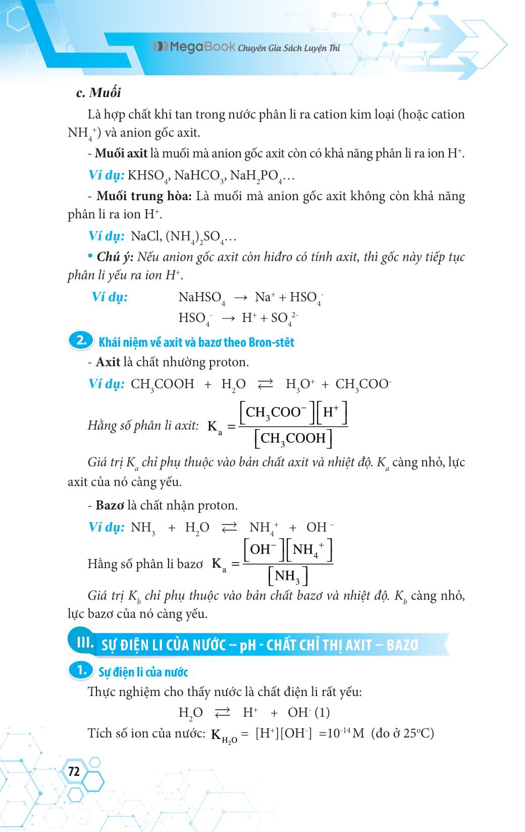 Sổ Tay Học Nhanh Toàn Diện Kiến Thức Và Dạng Bài Hóa Học Lớp 10 - 11 - 12