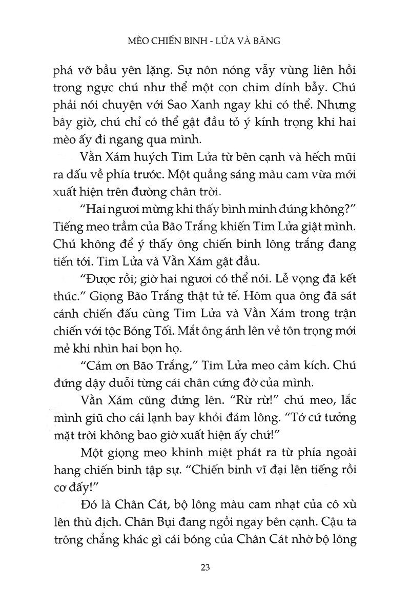 Mèo Chiến Binh - Lửa Và Băng (Tái Bản 2019)