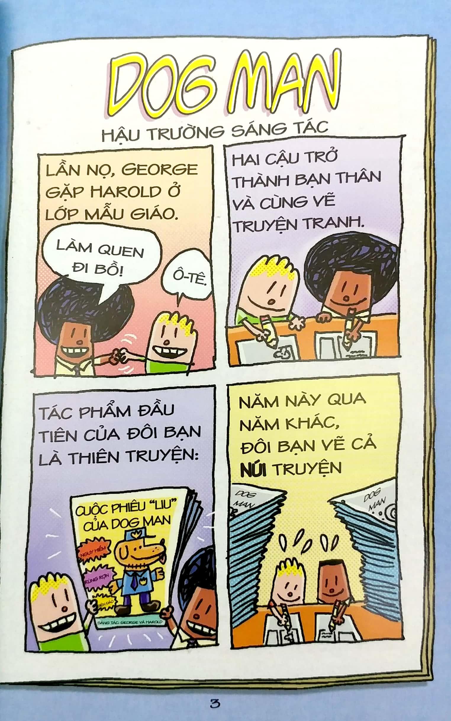 Dog Man 1 - Anh Hùng Lộ Diện (Bìa Mềm)