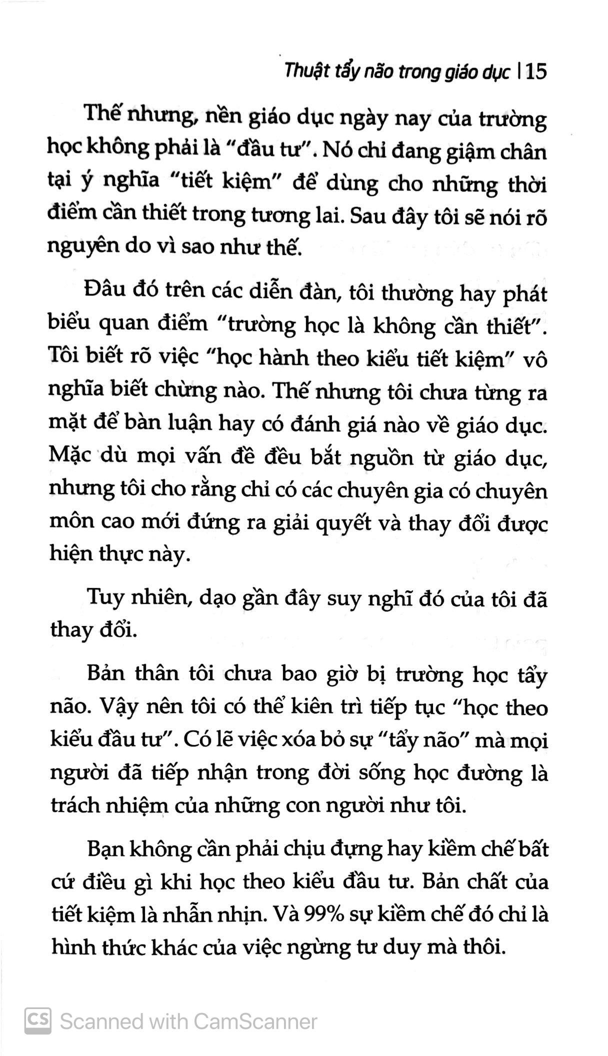 Thuật Tẩy Não Trong Giáo Dục