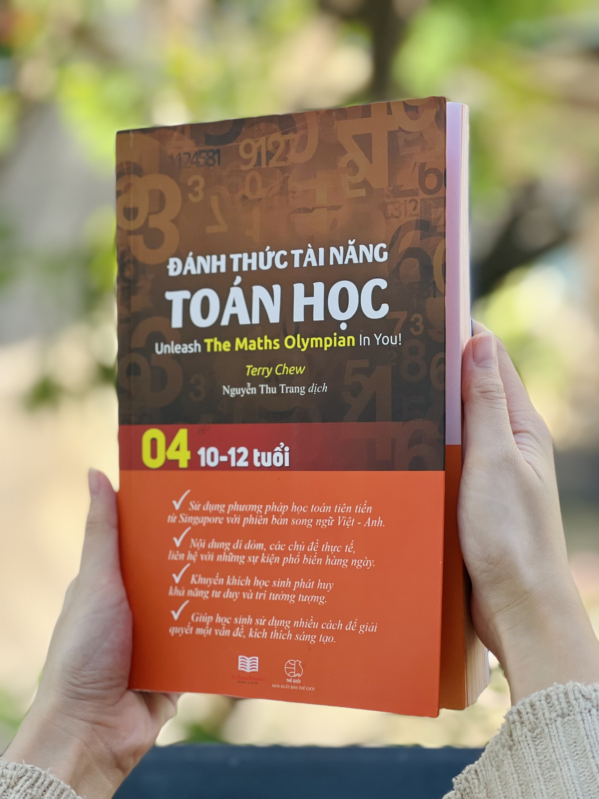 Sách Đánh Thức Tài Năng Toán Học 2, 3, 4, 5 ( Combo 4 Cuốn ) - Tổng hợp kiến thức toán học lớp 2 đến lớp 6, Hiệu sách Genbooks