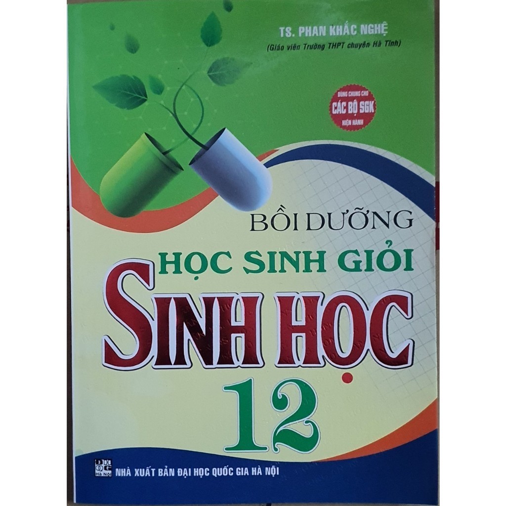 Sách - Combo Bồi Dưỡng Học Sinh Giỏi Sinh Học 10 - 11 - 12 - Phan Khắc Nghệ