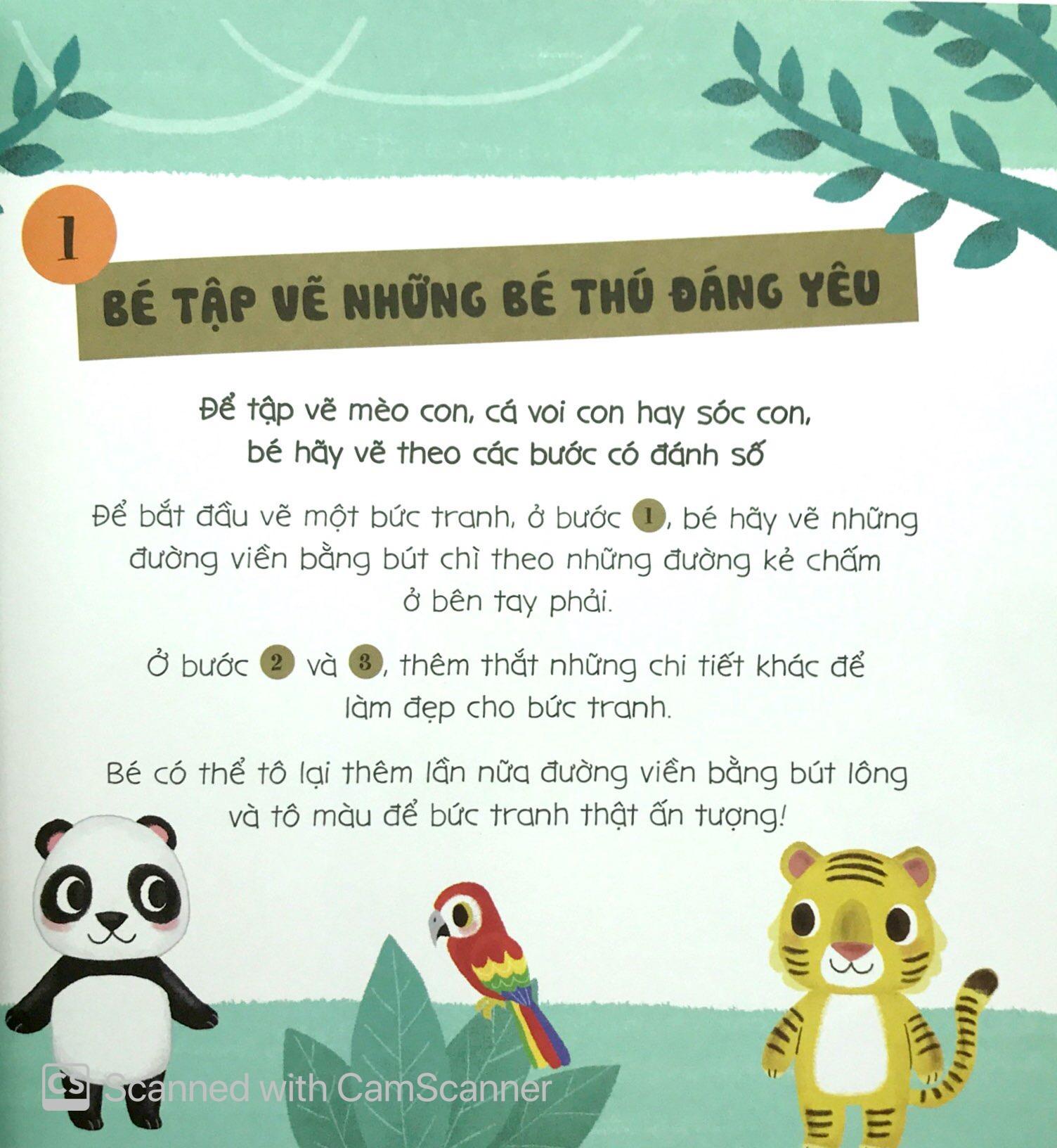 Tay Khéo Tay Xinh - Bé Vẽ Thú Non