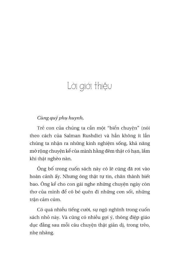 Khi Bố Còn Thơ
