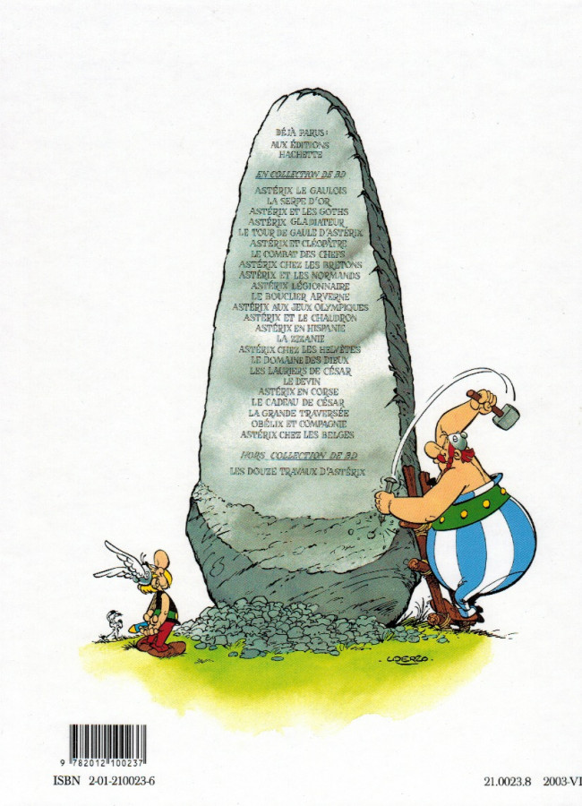 Truyện tranh tiếng Pháp: Astérix Tome 7 - Le combat des chefs