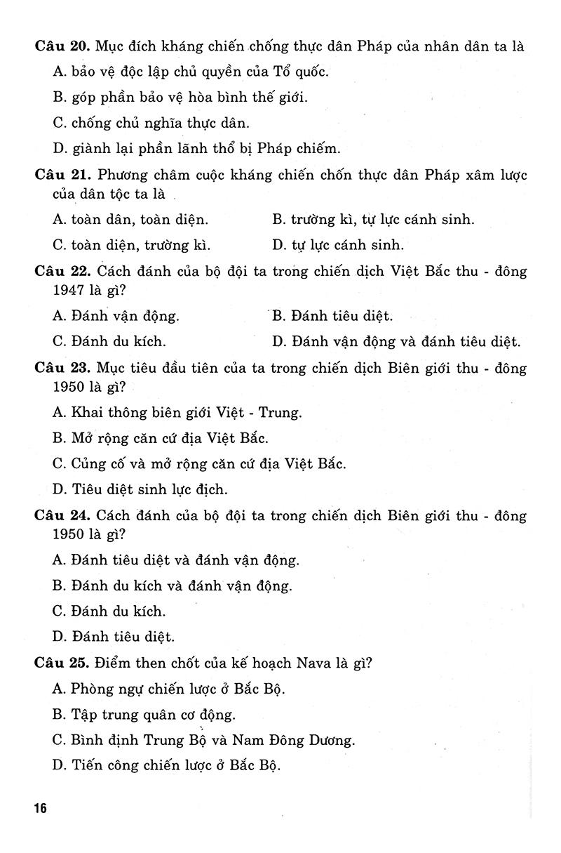 36 Bộ Đề Trắc Nghiệm Ôn Thi Trung Học Phổ Thông Quốc Gia 2019 - Khoa Học Xã Hội