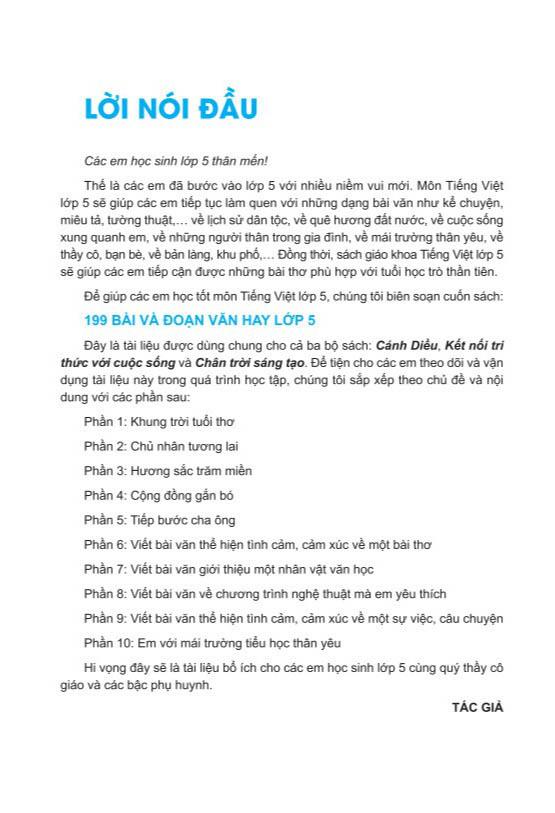 199 Bài Và Đoạn Văn Hay 5