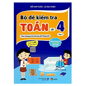 Sách - Bộ Đề Kiểm Tra Toán Lớp 4 - Tập 2