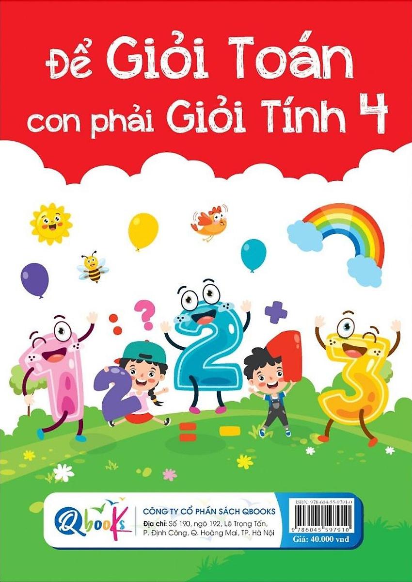 Để Giỏi Toán Con Phải Giỏi Tính 4 - Dành Cho Học Sinh Lớp 4