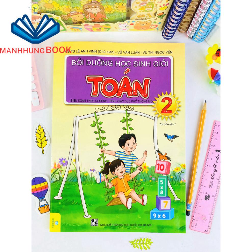 Sách - Bồi Dưỡng Học Sinh Giỏi Toán Lớp 2 - Biên soạn theo chương trình GDPT mới.