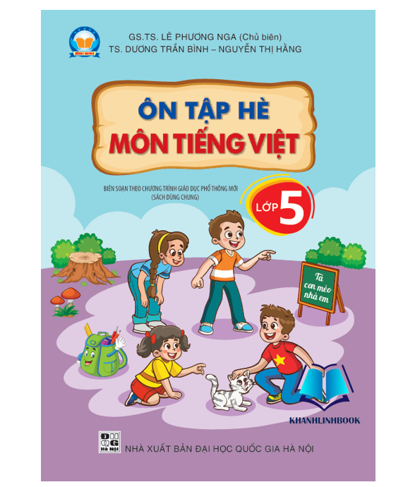 Sách - Combo Ôn tập hè môn Toán + Tiếng Việt lớp 5 ( Sách dùng chung )
