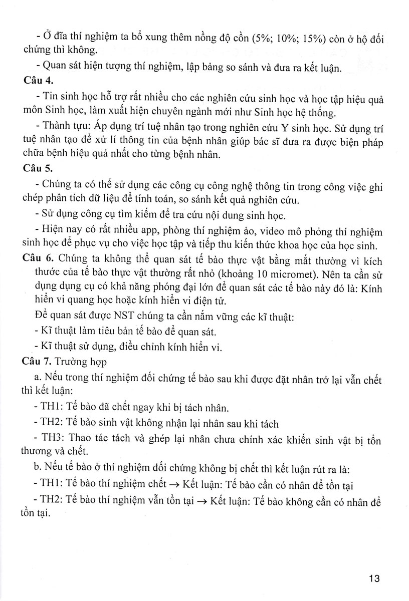 Hướng Dẫn Tự Học Sinh Học 10 (Dùng Kèm SGK Kết Nối Tri Thức Với Cuộc Sống) (HA)