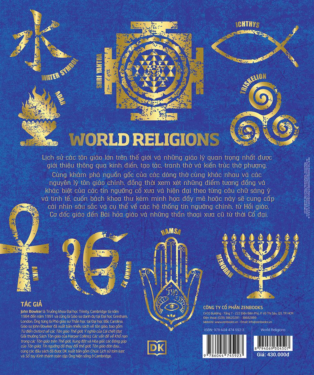 World Religions - Tôn Giáo Thế Giới - Khám Phá Và Lý Giải Các Tôn Giáo Trên Thế Giới - Bìa Cứng
