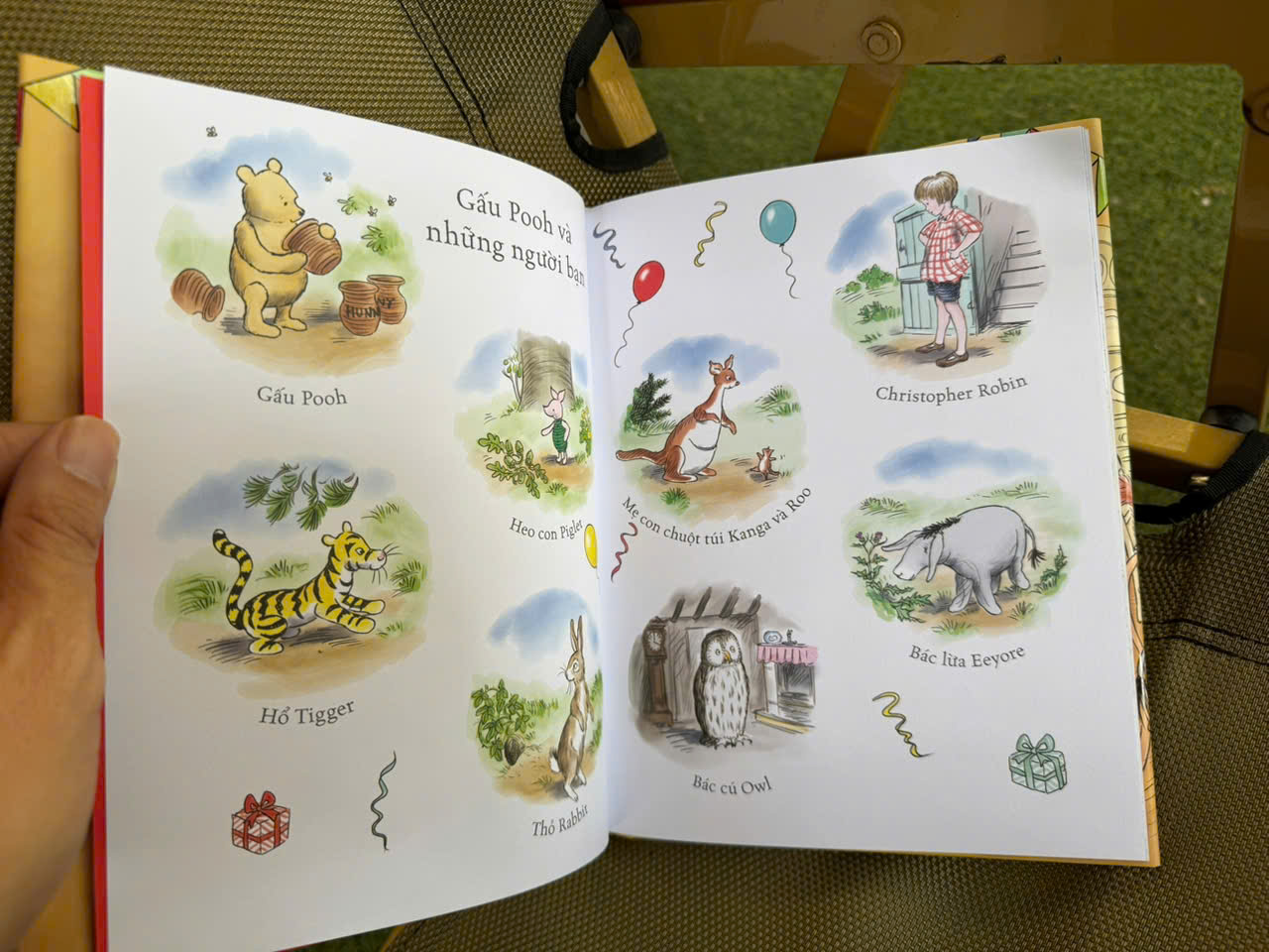 (Bìa cứng) GẤU POOH VÀ BỮA TIỆC – Jeanne Willis – Nhân Dân Books - NXB Văn Học