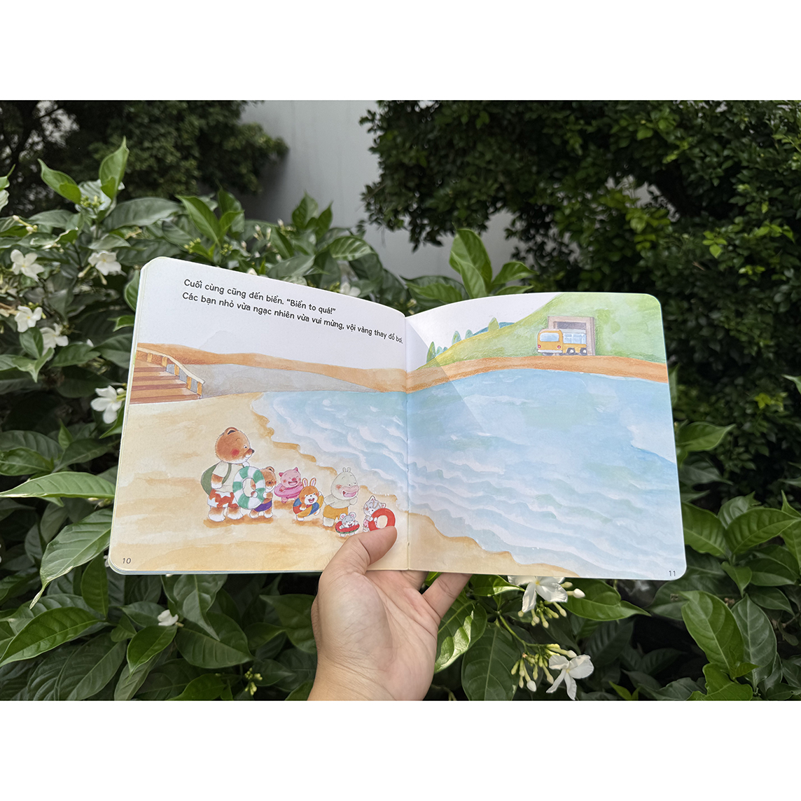 Đi biển thật vui! - Sách tranh ehon Gấu con Kuma - Những chuyện nhỏ hàng ngày